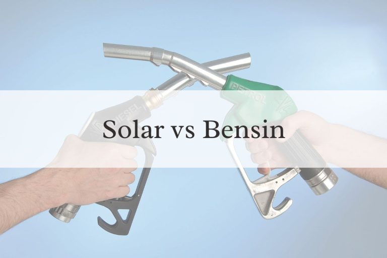 perbedaan solar dan bensin